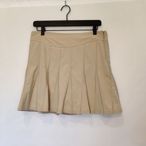 Athleta  Women Tan Sport Skirt size 8